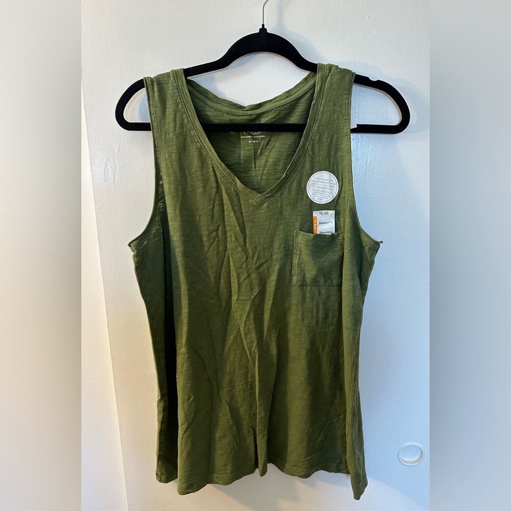 Khaki top